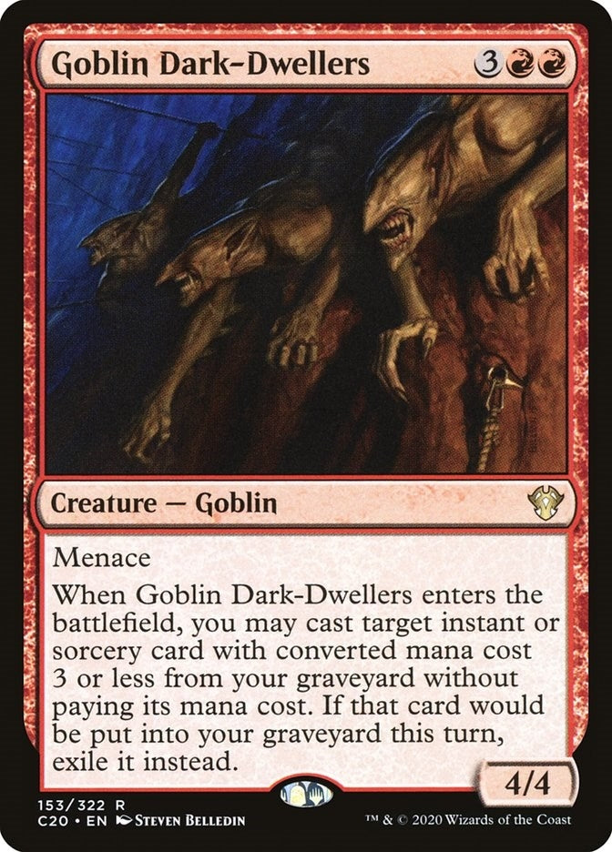Image for Goblin Dark-Dwellers (Commander 2020) (153) - Magic: The Gathering