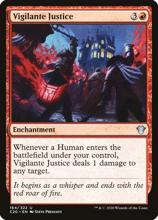 Image for Vigilante Justice (Commander 2020) (164) - Magic: The Gathering