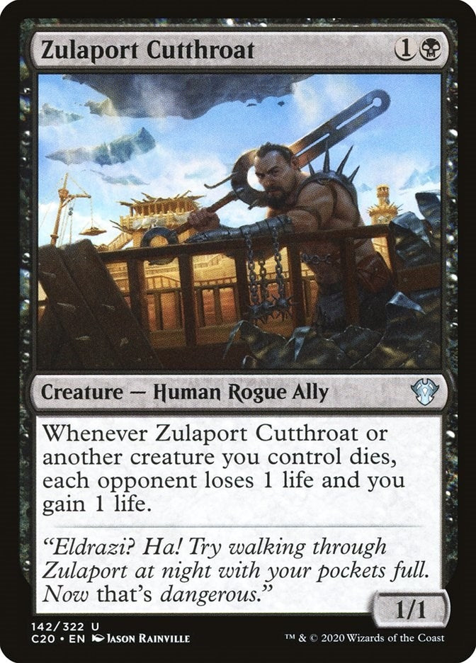 Image for Zulaport Cutthroat (Commander 2020) (142) - Magic: The Gathering