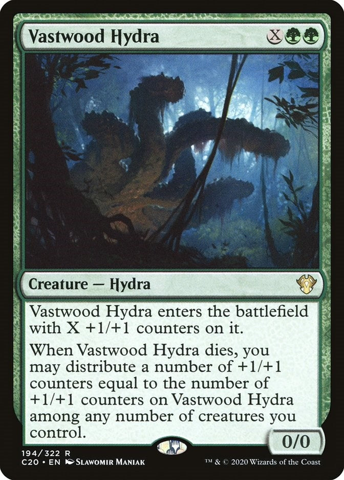 Image for Vastwood Hydra (Commander 2020) (194) - Magic: The Gathering