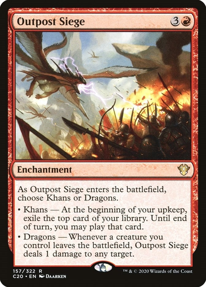 Image for Outpost Siege (Commander 2020) (157) - Magic: The Gathering