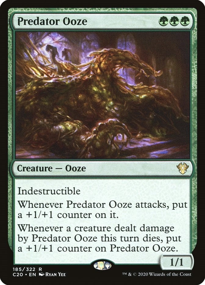 Image for Predator Ooze (Commander 2020) (185) - Magic: The Gathering