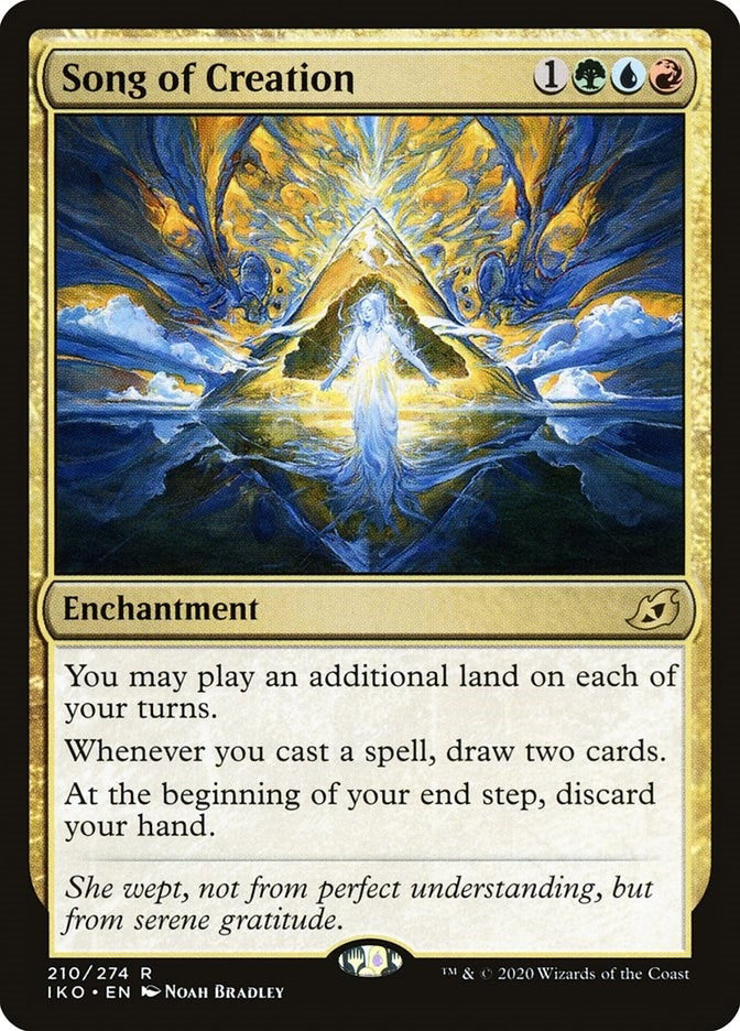 Image for Song of Creation (Ikoria: Lair of Behemoths) (210) - Magic: The Gathering