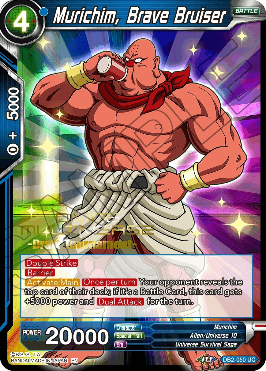 Image for Murichim, Brave Bruiser (Divine Multiverse Draft Tournament) (Tournament Promotion Cards) (DB2-050) - Dragon Ball Super: Masters
