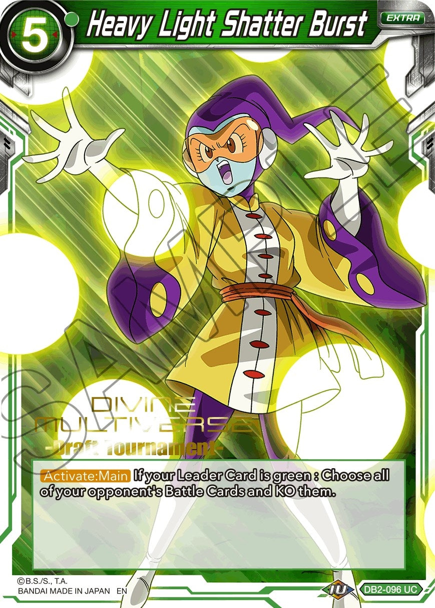 Image for Heavy Light Shatter Burst (Divine Multiverse Draft Tournament) (Tournament Promotion Cards) (DB2-096) - Dragon Ball Super: Masters