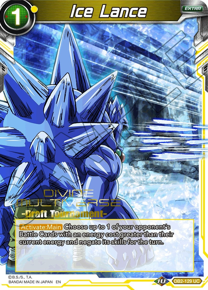 Image for Ice Lance (Divine Multiverse Draft Tournament) (Tournament Promotion Cards) (DB2-129) - Dragon Ball Super: Masters