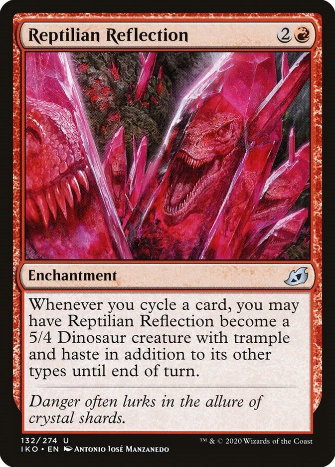 Image for Reptilian Reflection (Ikoria: Lair of Behemoths) (132) - Magic: The Gathering