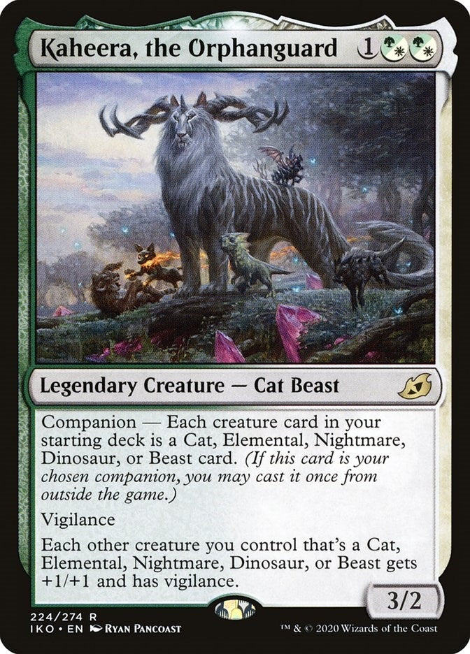Image for Kaheera, the Orphanguard (Ikoria: Lair of Behemoths) (224) - Magic: The Gathering