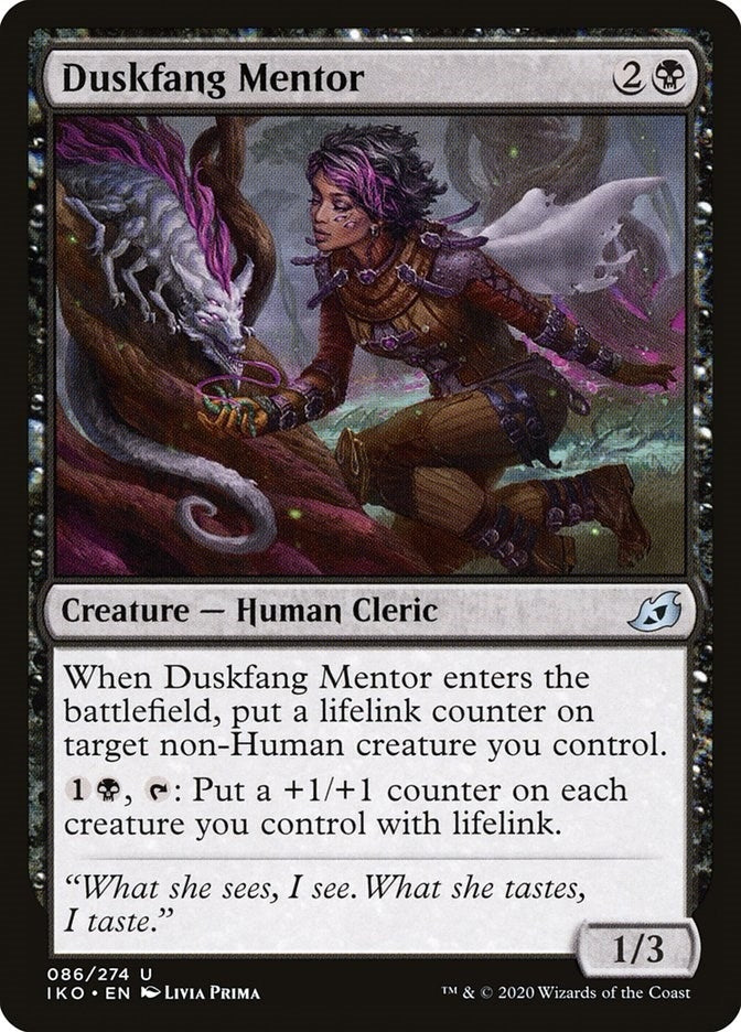 Image for Duskfang Mentor (Ikoria: Lair of Behemoths) (86) - Magic: The Gathering