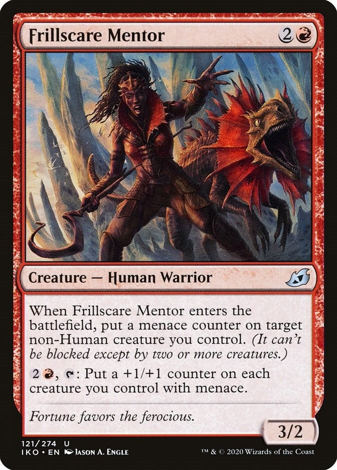 Image for Frillscare Mentor (Ikoria: Lair of Behemoths) (121) - Magic: The Gathering