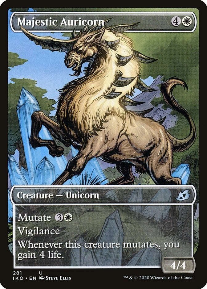 Image for Majestic Auricorn (Showcase) (Ikoria: Lair of Behemoths) (281) - Magic: The Gathering