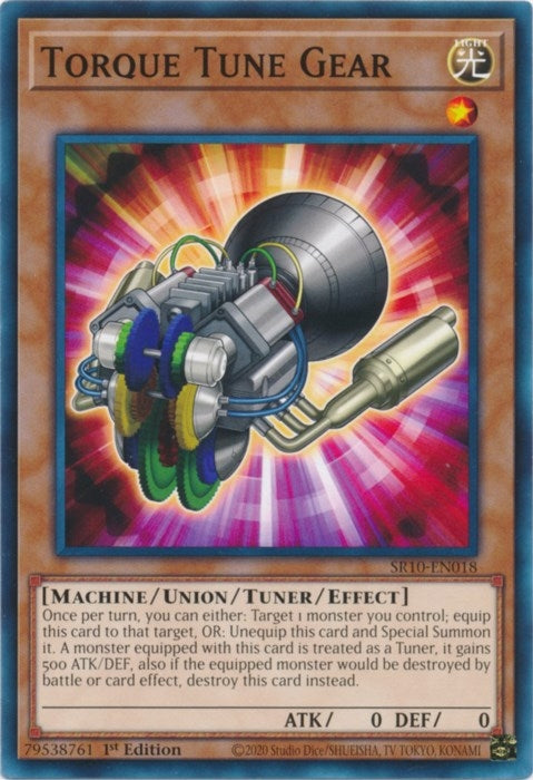 Image for Torque Tune Gear (Structure Deck: Mechanized Madness) (SR10-EN018) - YuGiOh