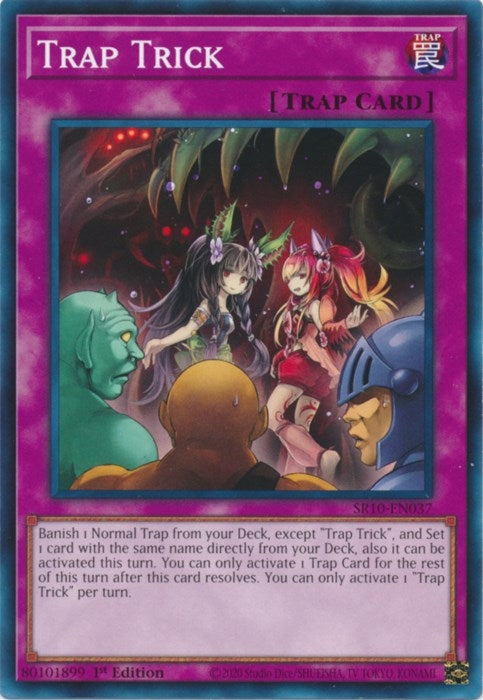 Image for Trap Trick (Structure Deck: Mechanized Madness) (SR10-EN037) - YuGiOh