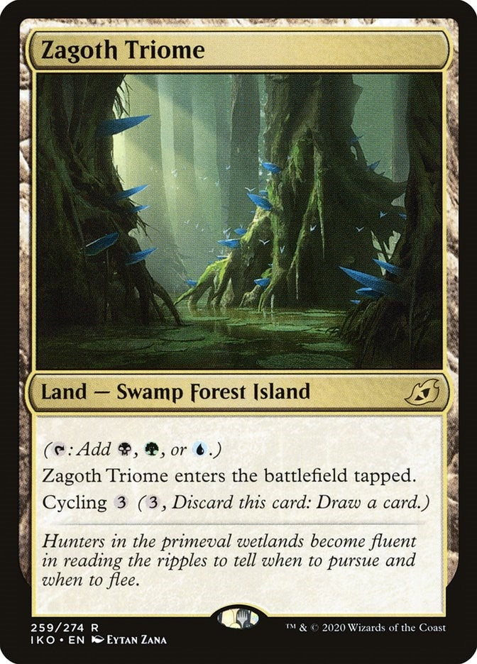 Image for Zagoth Triome (Ikoria: Lair of Behemoths) (259) - Magic: The Gathering