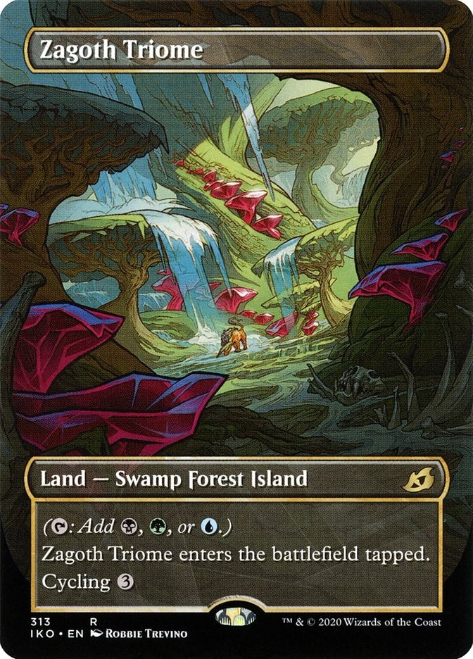 Image for Zagoth Triome (Showcase) (Ikoria: Lair of Behemoths) (313) - Magic: The Gathering