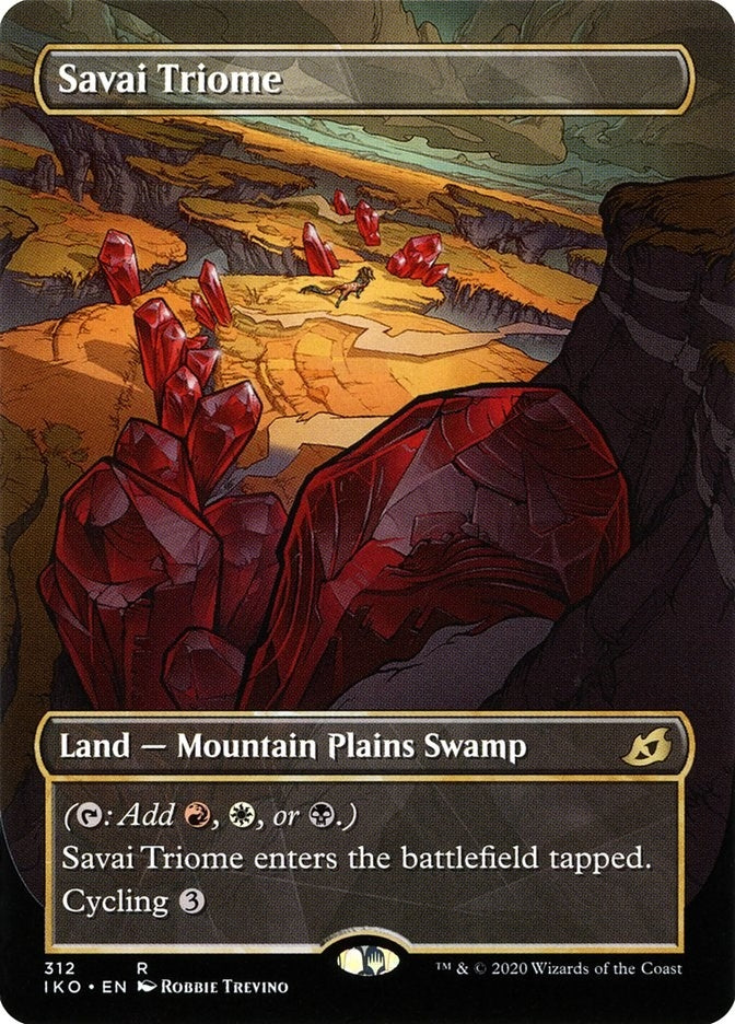 Image for Savai Triome (Showcase) (Ikoria: Lair of Behemoths) (312) - Magic: The Gathering