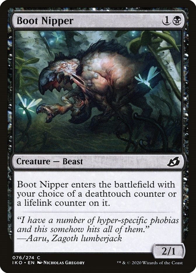Image for Boot Nipper (Ikoria: Lair of Behemoths) (76) - Magic: The Gathering