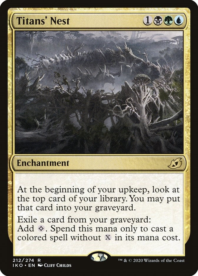 Image for Titans' Nest (Ikoria: Lair of Behemoths) (212) - Magic: The Gathering