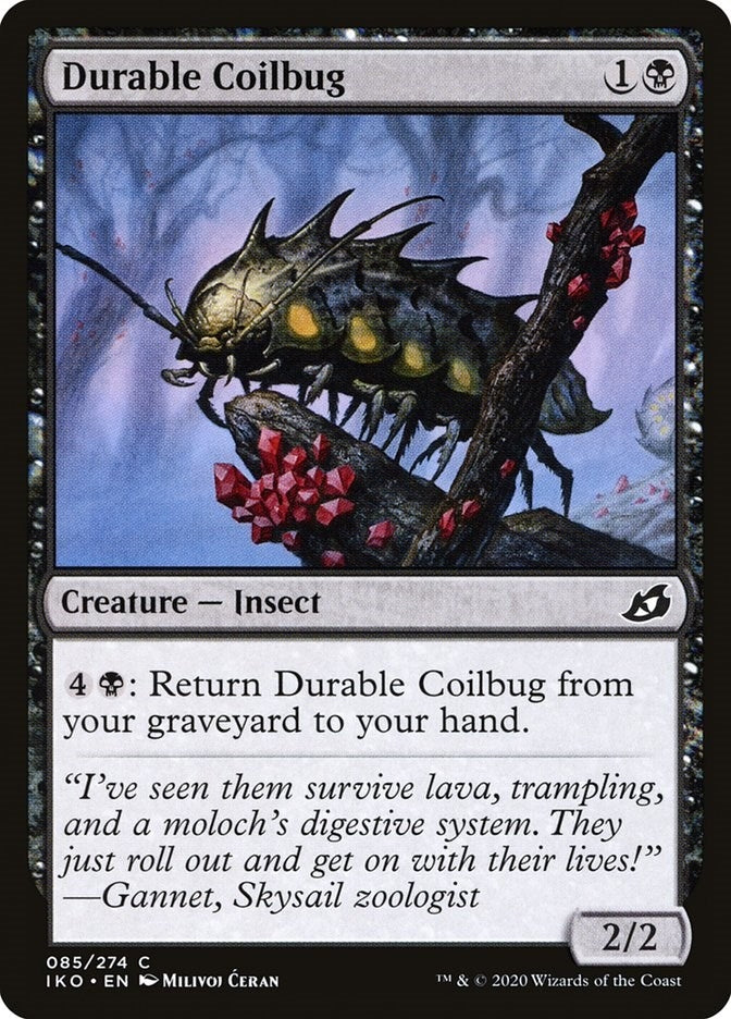 Image for Durable Coilbug (Ikoria: Lair of Behemoths) (85) - Magic: The Gathering