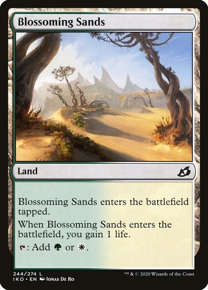 Image for Blossoming Sands (Ikoria: Lair of Behemoths) (244) - Magic: The Gathering