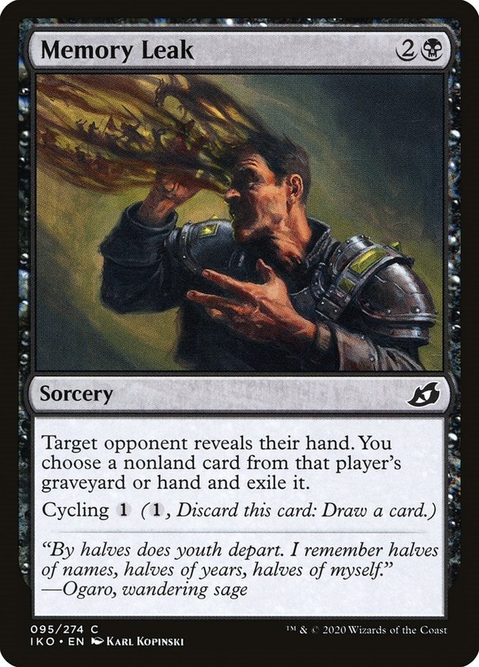 Image for Memory Leak (Ikoria: Lair of Behemoths) (95) - Magic: The Gathering