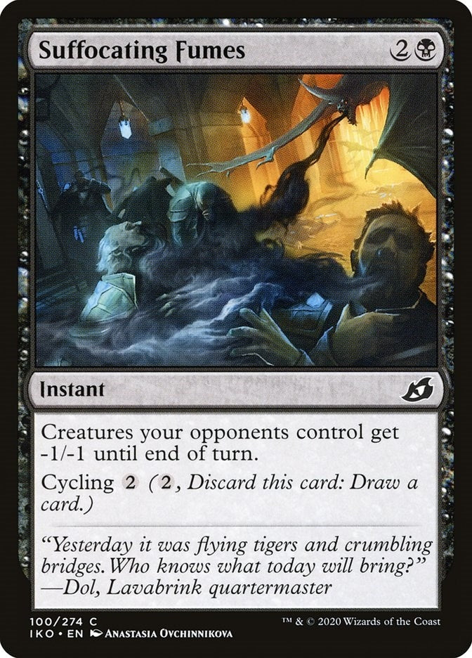 Image for Suffocating Fumes (Ikoria: Lair of Behemoths) (100) - Magic: The Gathering