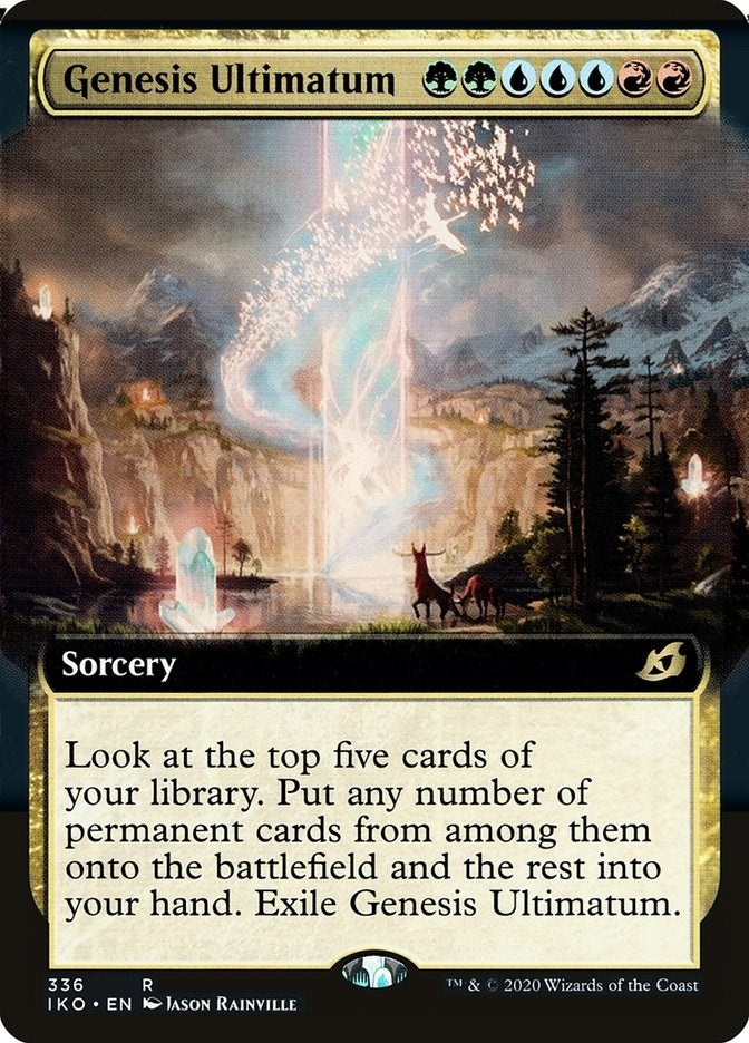 Image for Genesis Ultimatum (Extended Art) (Ikoria: Lair of Behemoths) (336) - Magic: The Gathering