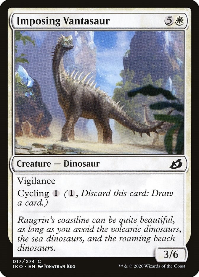 Image for Imposing Vantasaur (Ikoria: Lair of Behemoths) (17) - Magic: The Gathering