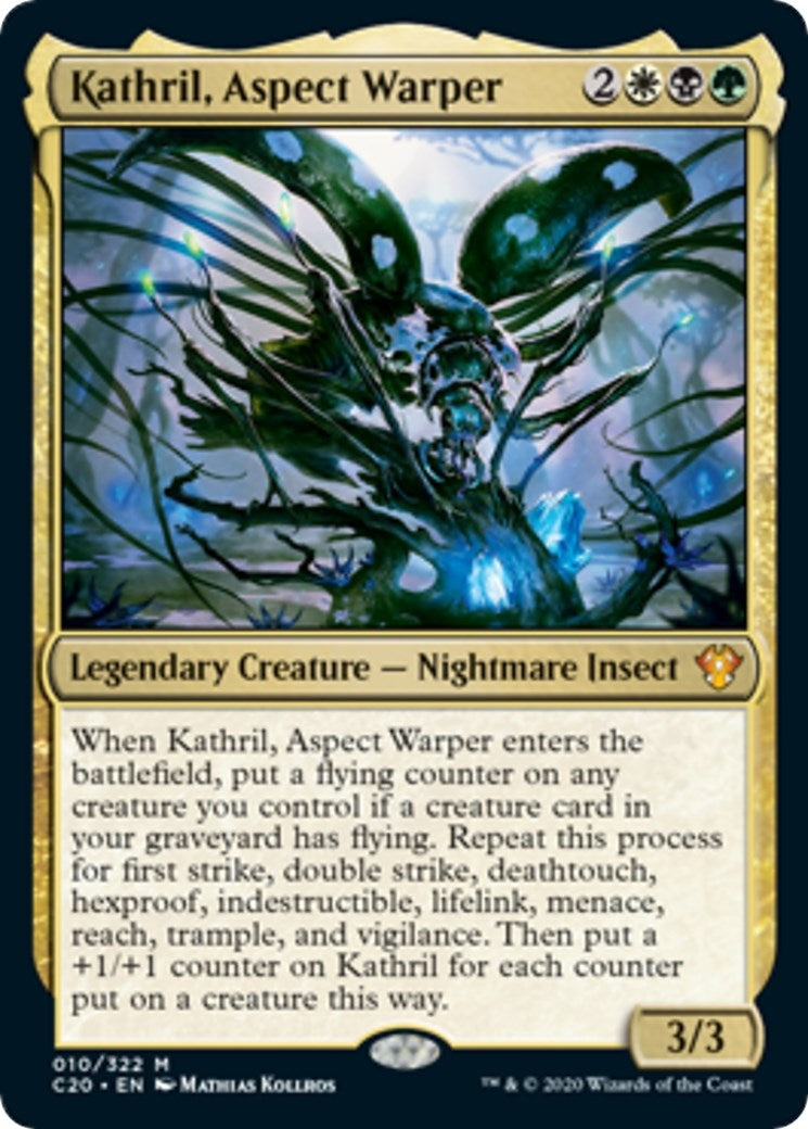 Image for Kathril, Aspect Warper (Commander 2020) (Oversize Cards) (10) - Magic: The Gathering