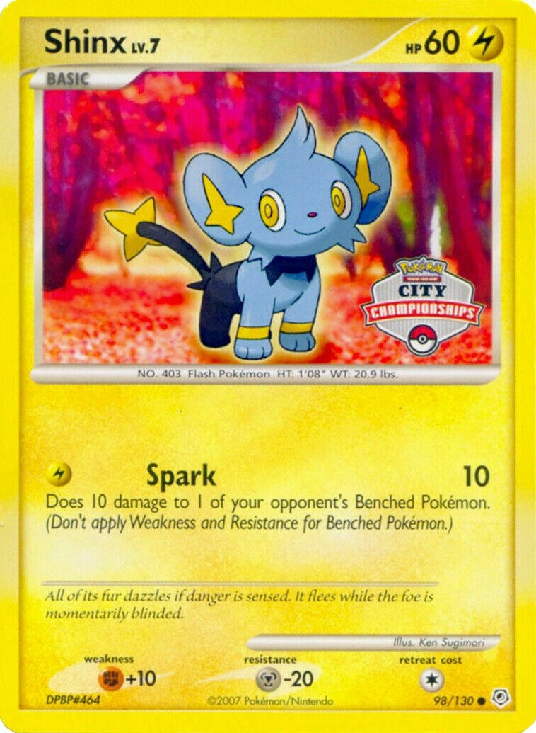 Image for Shinx - 98/130 (City Championships) (Nintendo Promos) (98/130) - Pokemon