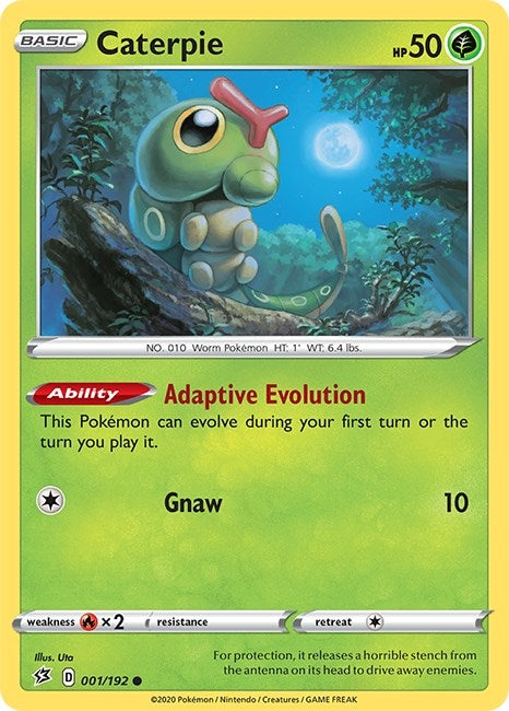 Image for Caterpie (SWSH02: Rebel Clash) (001/192) - Pokemon