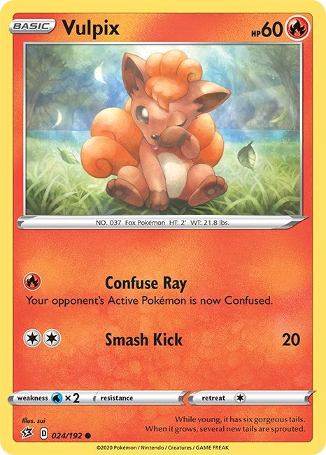 Image for Vulpix (SWSH02: Rebel Clash) (024/192) - Pokemon