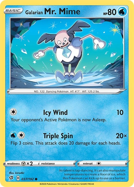 Image for Galarian Mr. Mime (SWSH02: Rebel Clash) (037/192) - Pokemon
