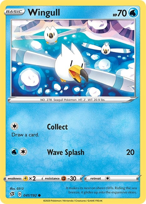 Image for Wingull (SWSH02: Rebel Clash) (041/192) - Pokemon