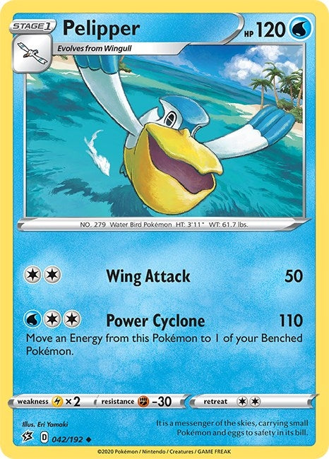 Image for Pelipper (SWSH02: Rebel Clash) (042/192) - Pokemon