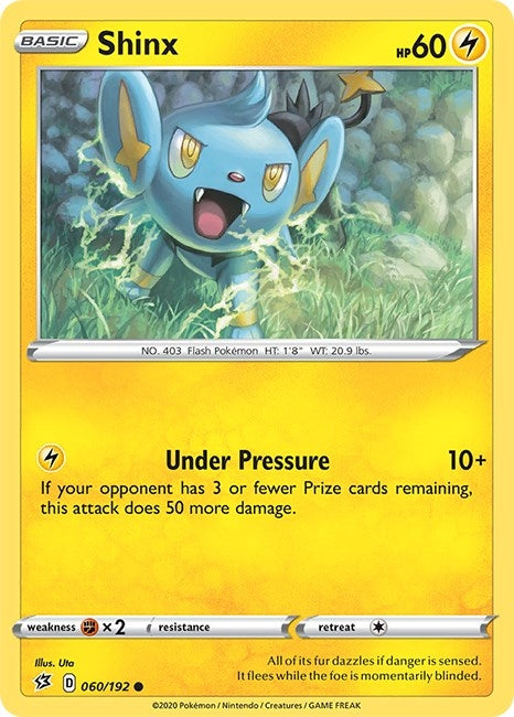 Image for Shinx (SWSH02: Rebel Clash) (060/192) - Pokemon