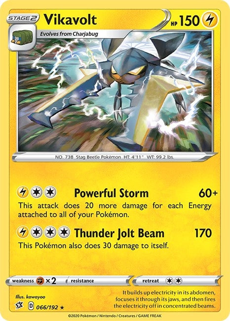 Image for Vikavolt (SWSH02: Rebel Clash) (066/192) - Pokemon