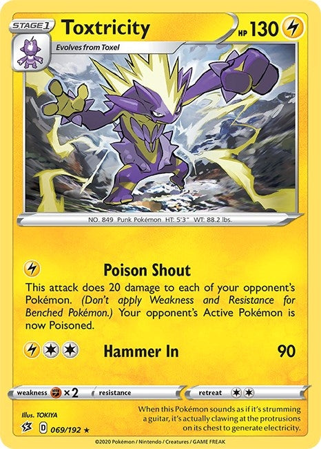 Image for Toxtricity (SWSH02: Rebel Clash) (069/192) - Pokemon