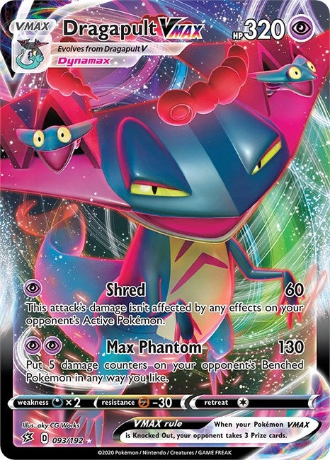 Image for Dragapult VMAX (SWSH02: Rebel Clash) (093/192) - Pokemon