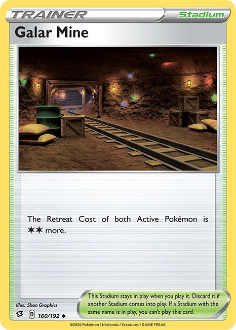 Image for Galar Mine (SWSH02: Rebel Clash) (160/192) - Pokemon