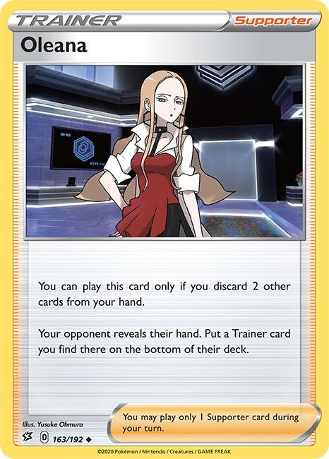 Image for Oleana (SWSH02: Rebel Clash) (163/192) - Pokemon