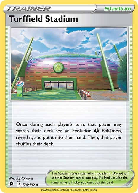 Image for Turffield Stadium (SWSH02: Rebel Clash) (170/192) - Pokemon