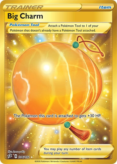 Image for Big Charm (Secret) (SWSH02: Rebel Clash) (206/192) - Pokemon