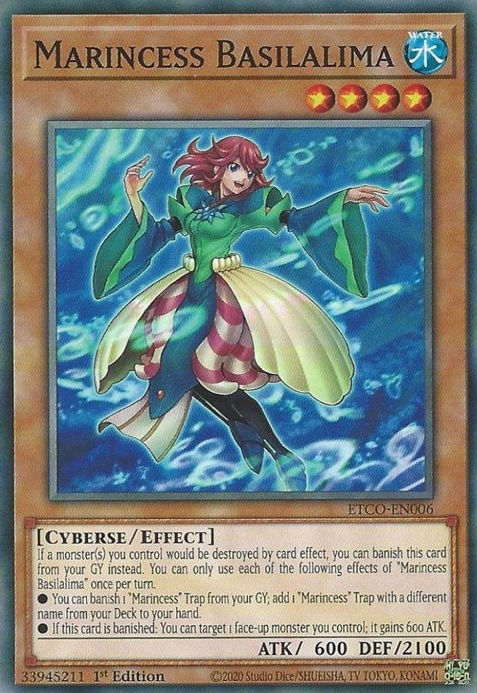 Image for Marincess Basilalima (Eternity Code) (ETCO-EN006) - YuGiOh