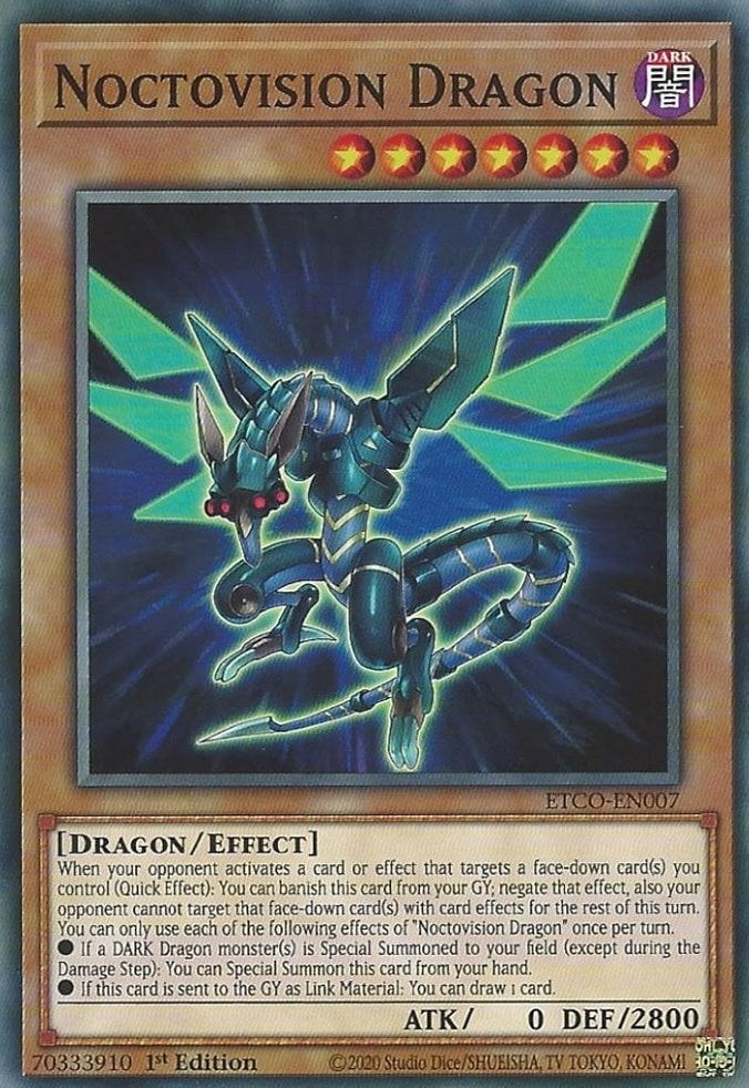 Image for Noctovision Dragon (Eternity Code) (ETCO-EN007) - YuGiOh