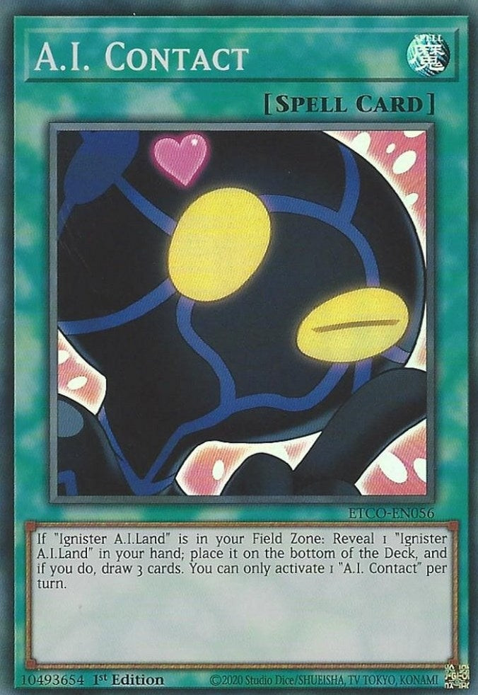 Image for A.I. Contact (Eternity Code) (ETCO-EN056) - YuGiOh