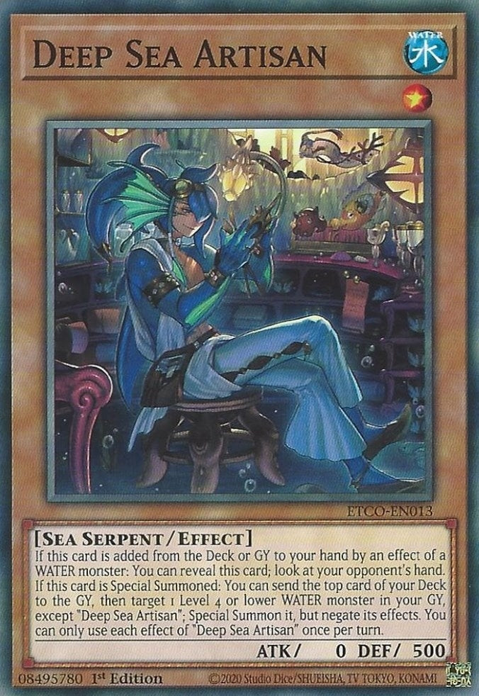 Image for Deep Sea Artisan (Eternity Code) (ETCO-EN013) - YuGiOh