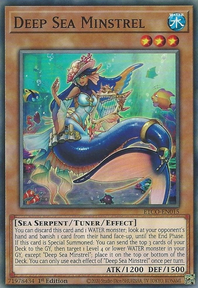 Image for Deep Sea Minstrel (Eternity Code) (ETCO-EN015) - YuGiOh