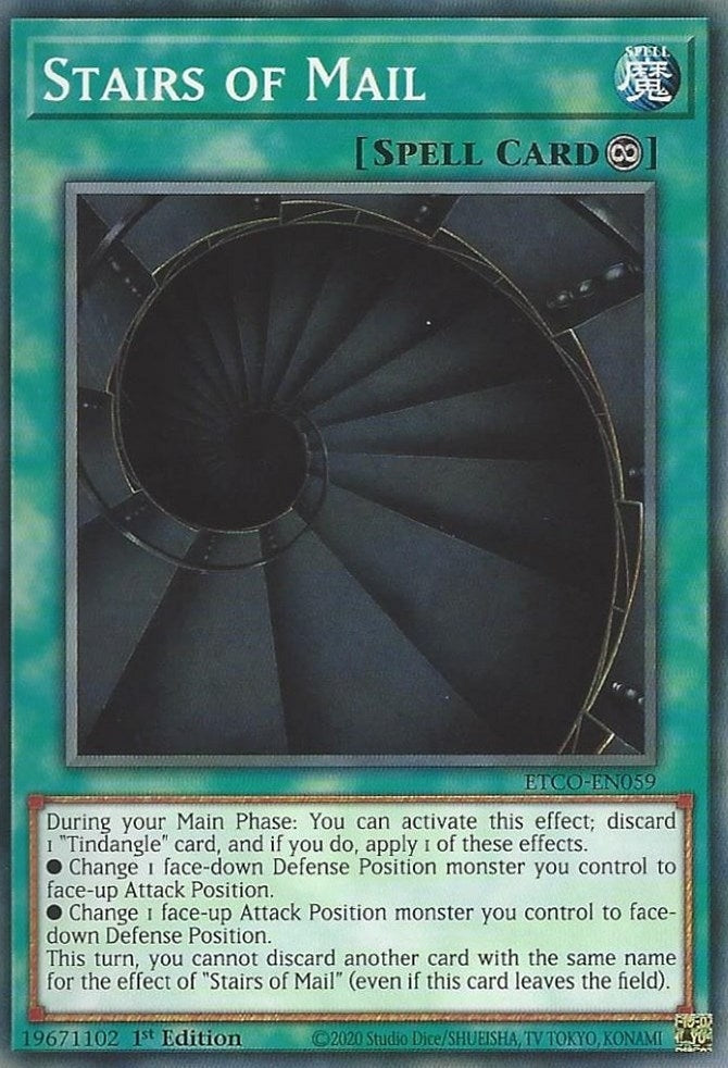 Image for Stairs of Mail (Eternity Code) (ETCO-EN059) - YuGiOh