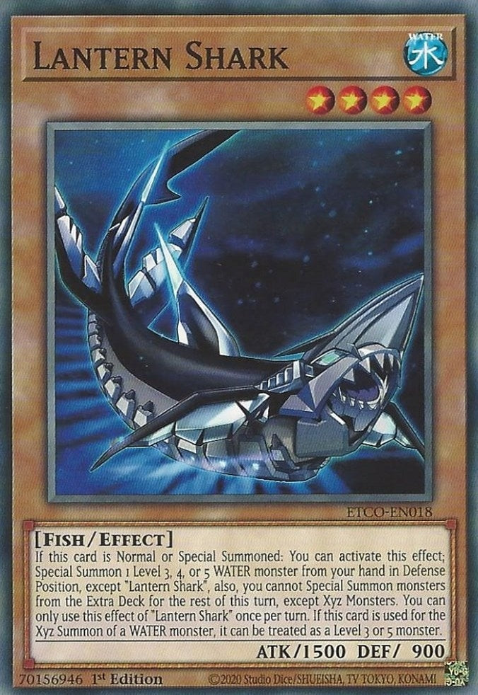 Image for Lantern Shark (Eternity Code) (ETCO-EN018) - YuGiOh